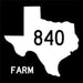 840 Farm logo