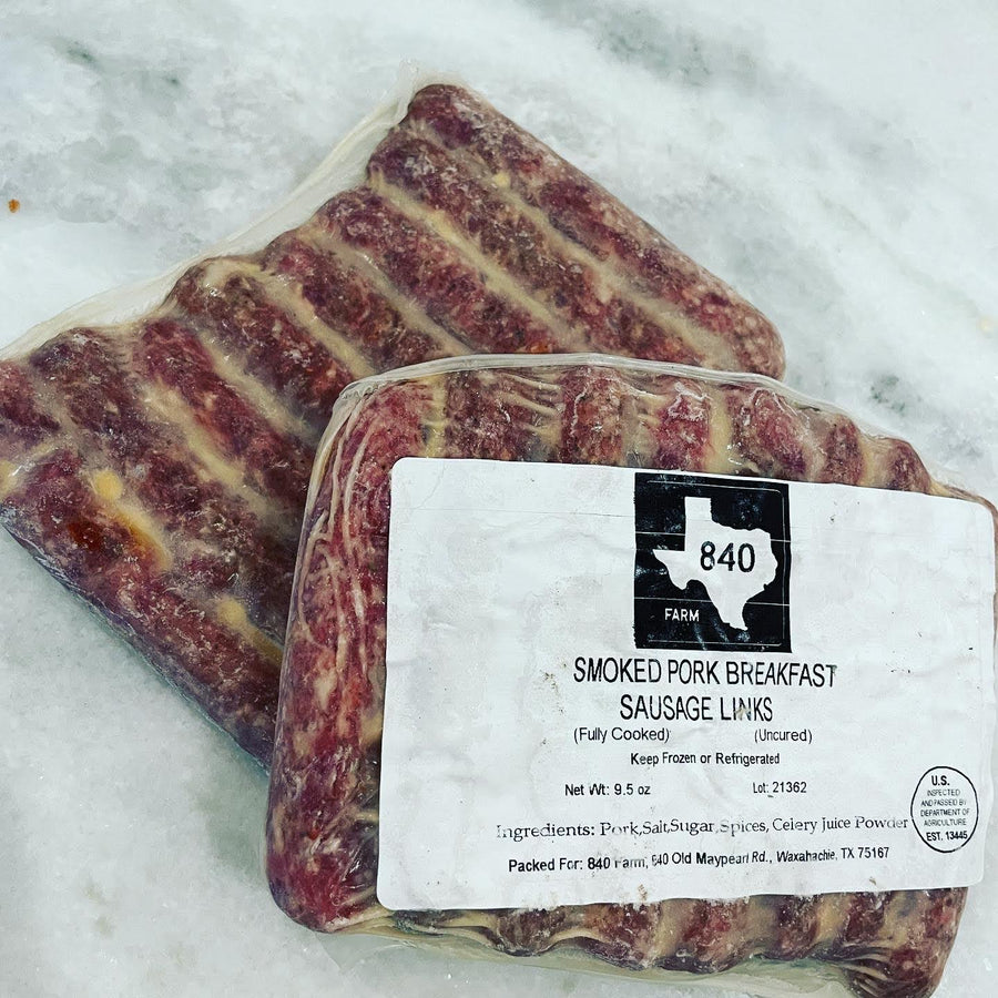 Smoked Breakfast Sausage Links